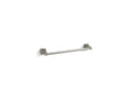 KOHLER K-16250-BN Margaux 18" Towel Bar In Vibrant Brushed Nickel