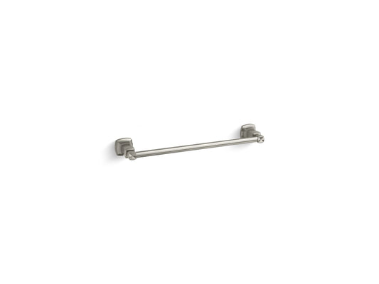 KOHLER K-16250-BN Margaux 18" Towel Bar In Vibrant Brushed Nickel