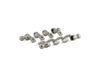 KOHLER K-708-BN Vintage Brackets And End Caps - Vibrant Brushed Nickel