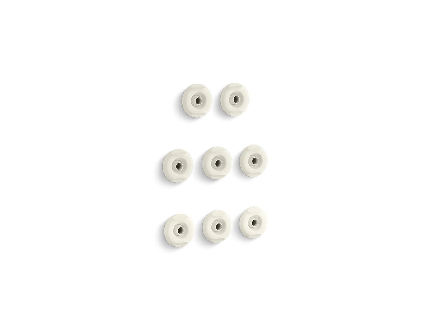 KOHLER K-9698-96 Flexjet Whirlpool trim kit with eight jets - Biscuit