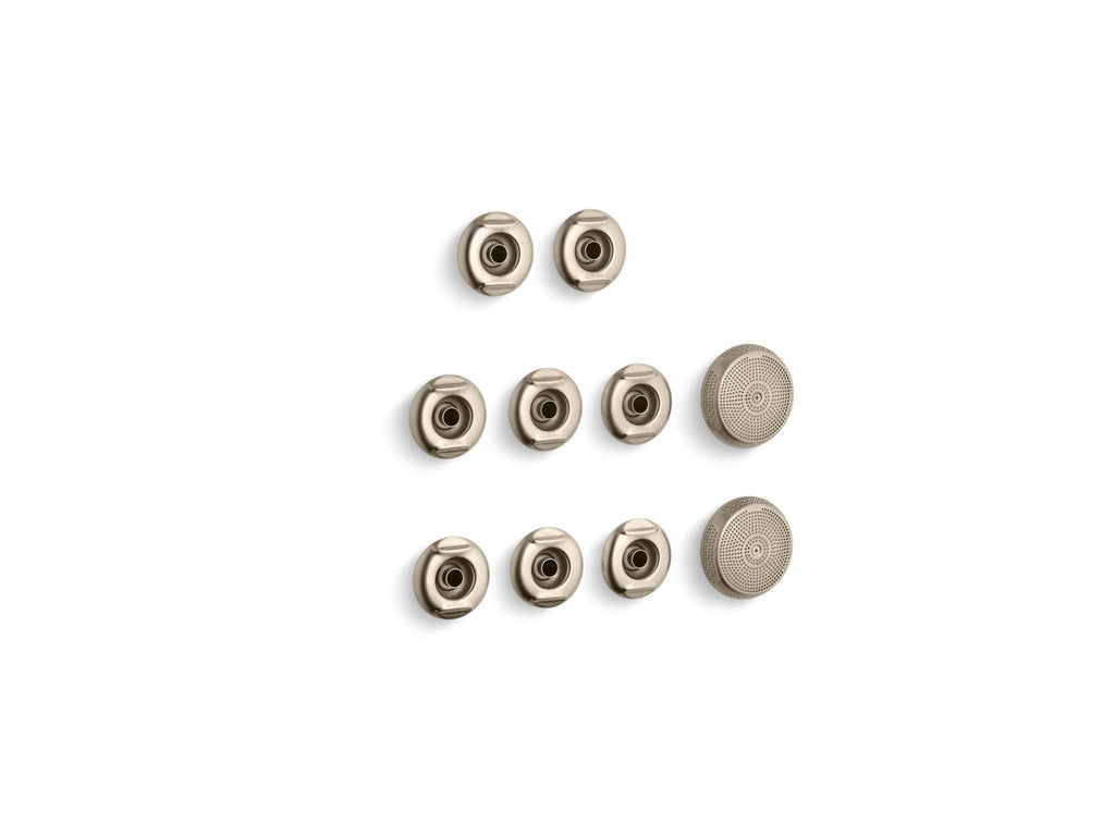 KOHLER K-9398-BV Riverbath Whirlpool Trim Kit - Vibrant Brushed Bronze