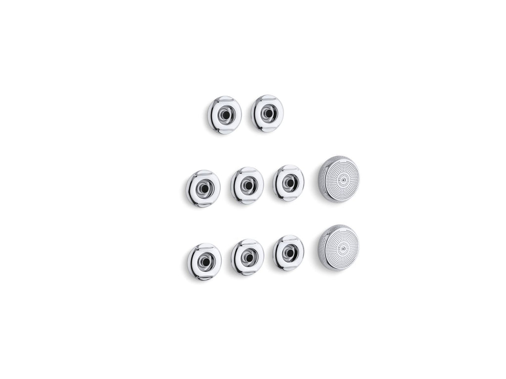 KOHLER K-9398-CP Riverbath Whirlpool Trim Kit - Polished Chrome