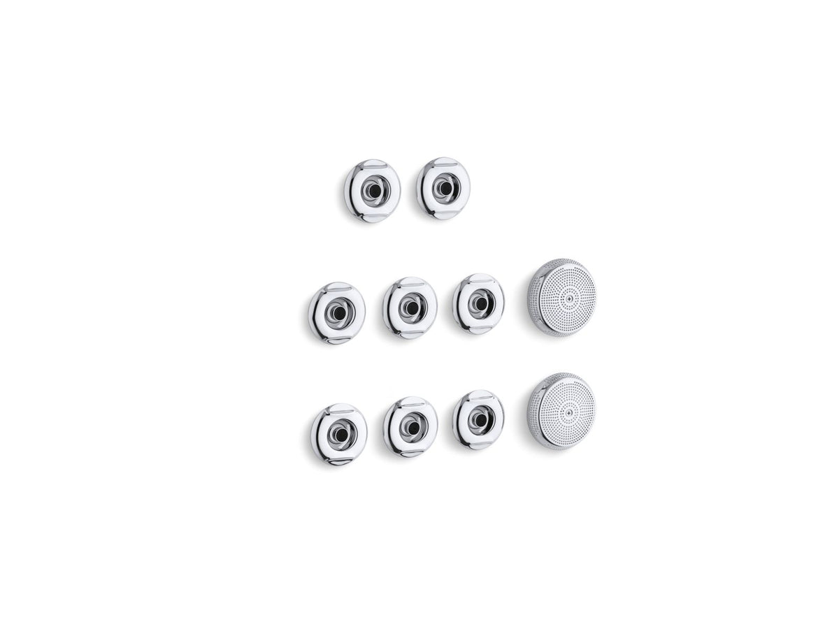 KOHLER K-9398-CP Riverbath Whirlpool Trim Kit - Polished Chrome