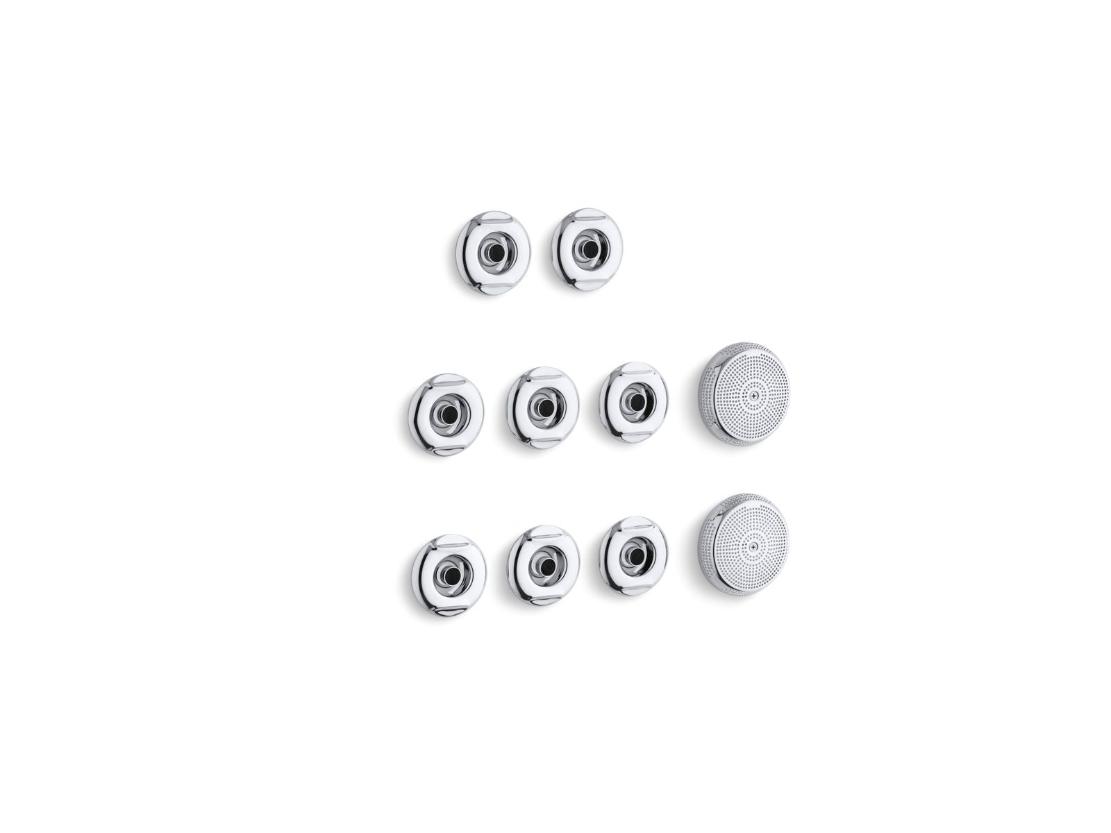 KOHLER K-9398-CP Riverbath Whirlpool Trim Kit - Polished Chrome