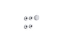 KOHLER K-9694-CP Flexjet Whirlpool Trim Kit With Four Jets - Polished Chrome