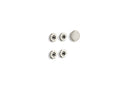 KOHLER K-9694-SN Flexjet Whirlpool Trim Kit With Four Jets - Vibrant Polished Nickel