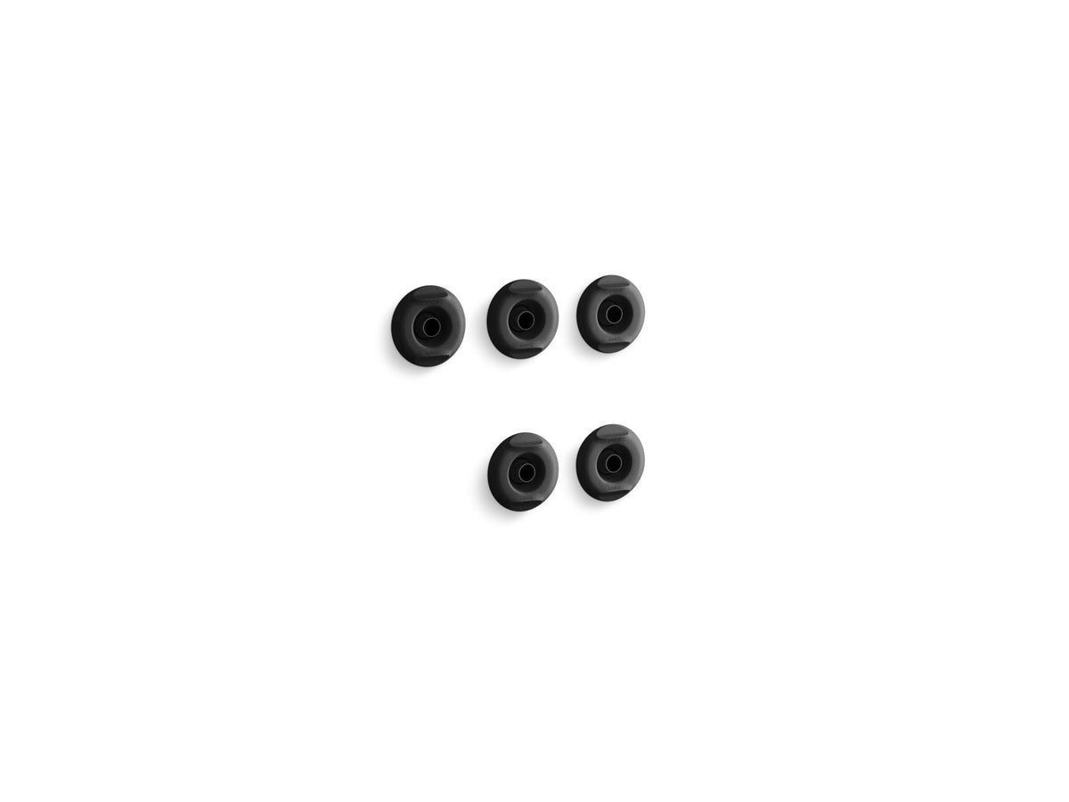 KOHLER K-9695-7 Flexjet Whirlpool Trim Kit With Five Jets - Black Black
