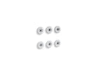 KOHLER K-9696-0 Flexjet Whirlpool Trim Kit With Six Jets - White
