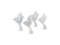 KOHLER K-1103-0 Iron Works Historic Ball-And-Claw Feet - White