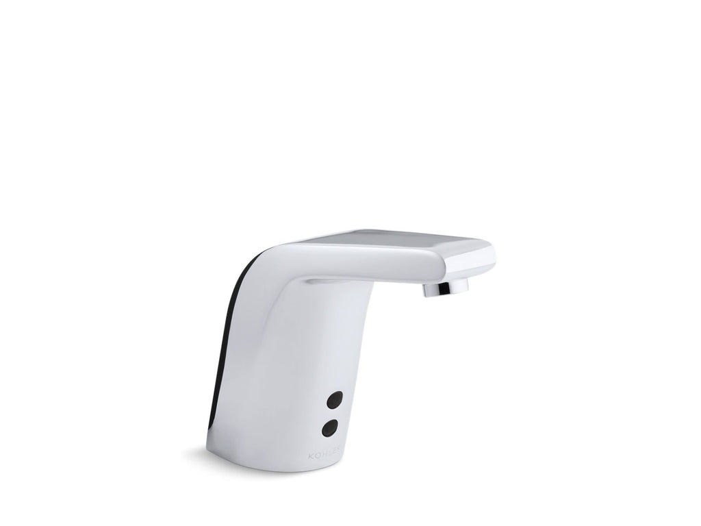 KOHLER K-7514-CP Sculpted Touchless Single-Hole Lavatory Faucet With Insight Sensor Technology, Hes-Powered, 0.5 Gpm - Polished Chrome