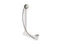 KOHLER K-7213-BN Clearflo Cable Bath Drain With Pvc Tubing - Vibrant Brushed Nickel