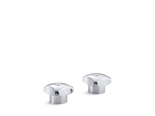 KOHLER K-16012-2-CP Triton Standard Handles For Widespread Base Faucet In Polished Chrome