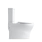 KOHLER K-6355-0 Persuade Curv Two-Piece Elongated Toilet With Skirted Trapway, Dual-Flush In White