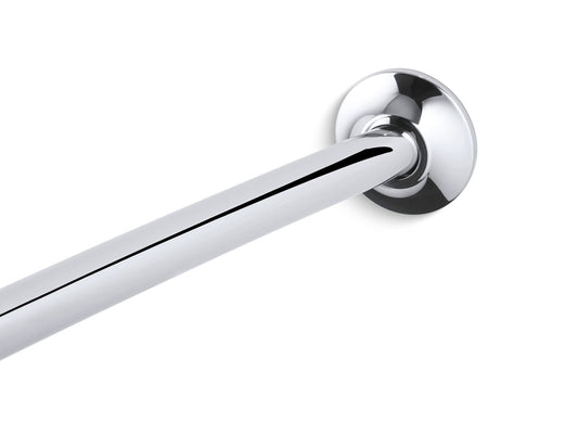 KOHLER K-9350-S Expanse Curved Shower Rod - Transitional Design In Polished Stainless