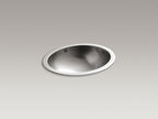 KOHLER K-2609-SU-2MB Bachata 20" Oval Drop-In/Undermount Bathroom Sink - Vibrant Brushed Moderne Brass
