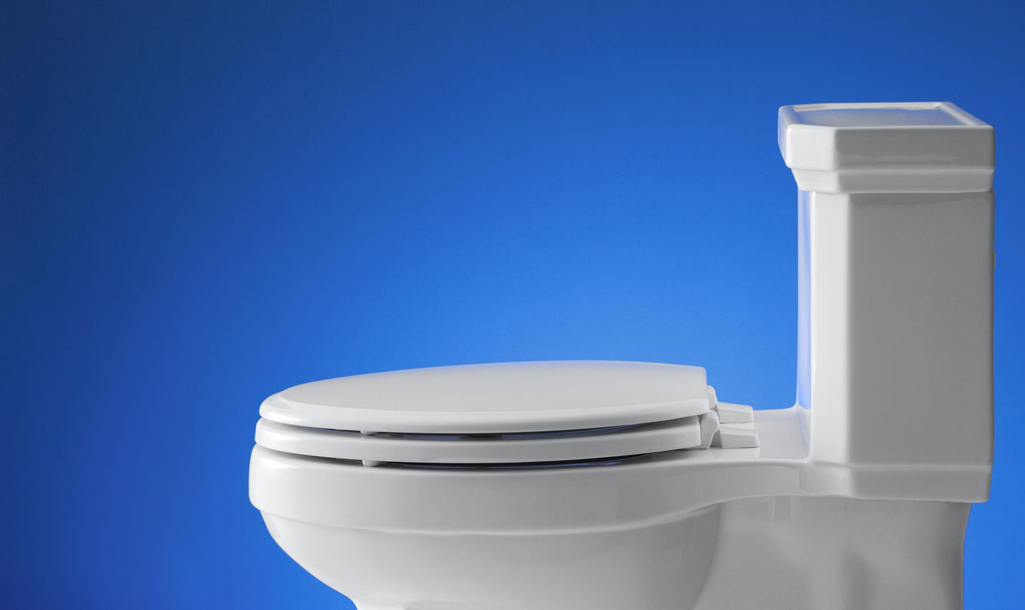 KOHLER K-3940-0 Kathryn One-Piece Compact Elongated Toilet With Concealed Trapway, 1.28 Gpf In White