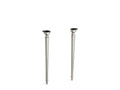 KOHLER K-6839-BN Kathryn Octagonal Tapered Brass Table Legs - Vibrant Brushed Nickel