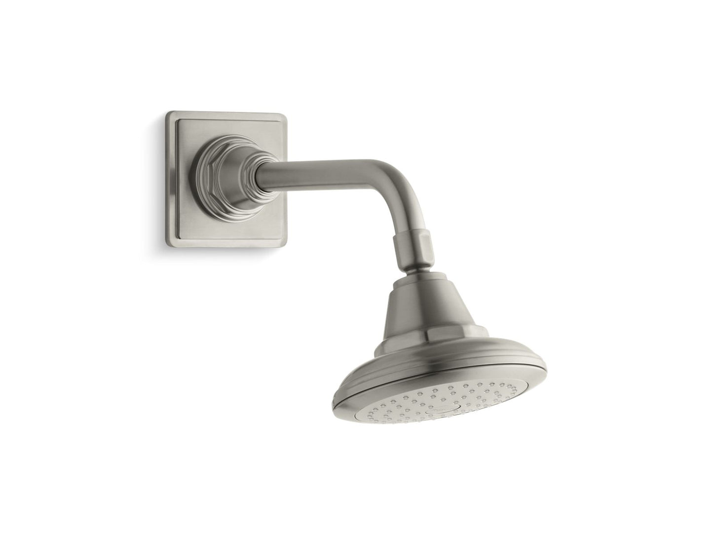 KOHLER K-13137-AK-BN Pinstripe Single-Function Showerhead, 2.5 Gpm In Vibrant Brushed Nickel