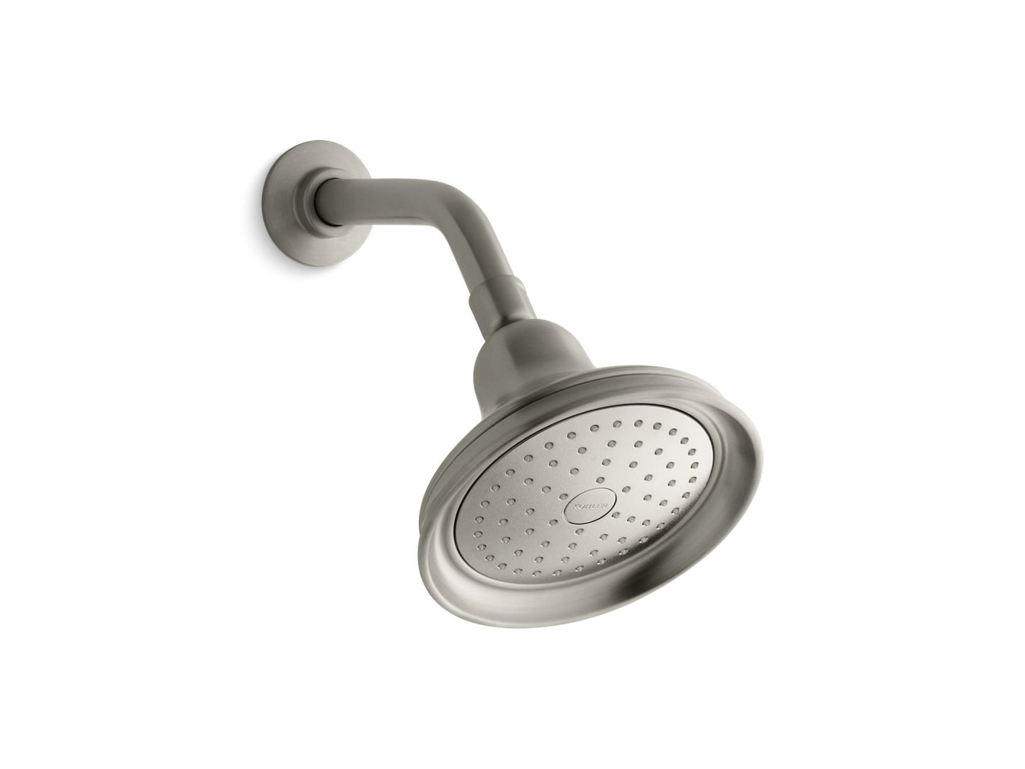 KOHLER K-10590-AK-BN Bancroft Single-Function Showerhead, 2.5 Gpm In Vibrant Brushed Nickel