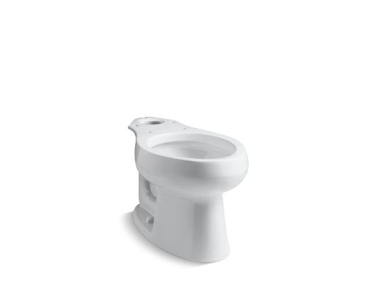 KOHLER K-4198-0 Wellworth Elongated Toilet Bowl In White