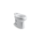KOHLER K-4198-0 Wellworth Elongated Toilet Bowl - White