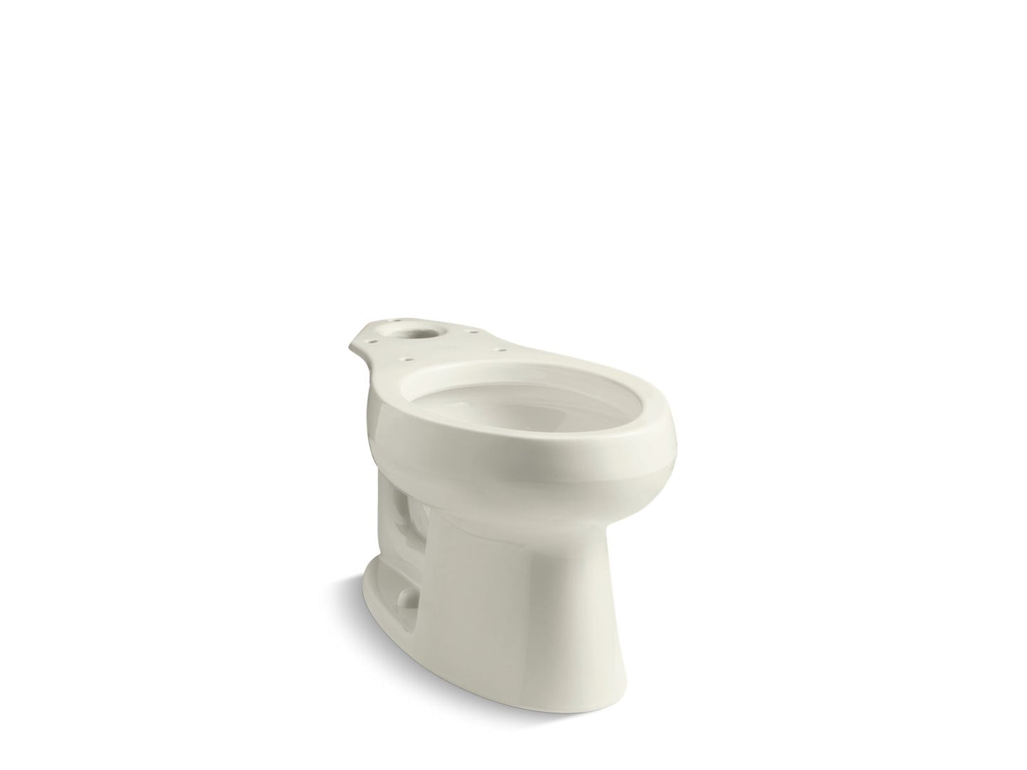 KOHLER K-4198-96 Wellworth Elongated Toilet Bowl In Biscuit