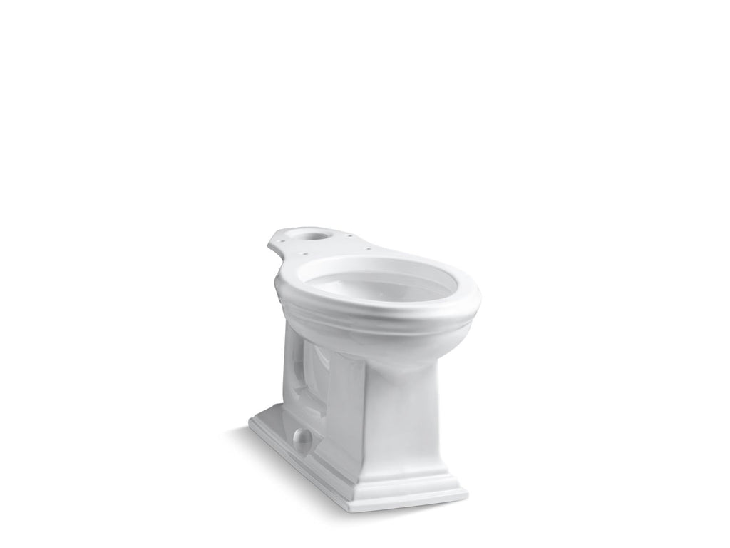 KOHLER K-4380-0 Memoirs Elongated Toilet Bowl - White