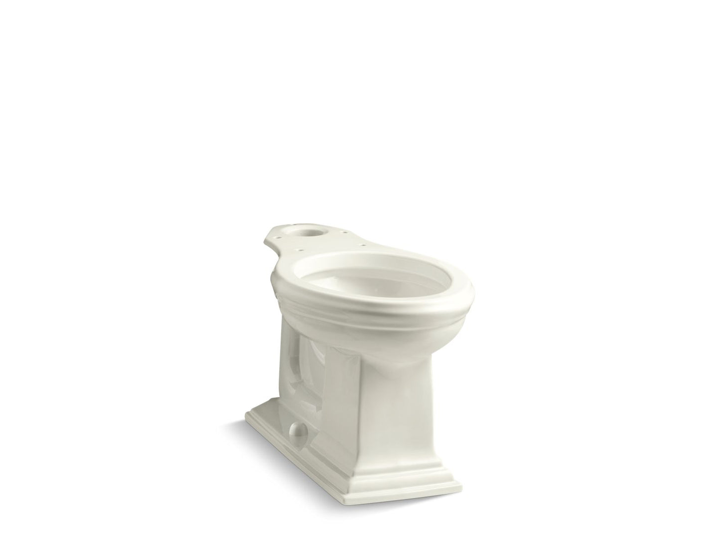 KOHLER K-4380-96 Memoirs Elongated Toilet Bowl In Biscuit