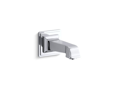 KOHLER K-13139-A-BN Pinstripe Pure Wall-mount bath spout - Vibrant Brushed Nickel