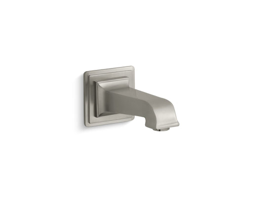 KOHLER K-13139-A-BN Pinstripe Pure Wall-Mount Bath Spout In Vibrant Brushed Nickel