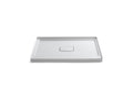 KOHLER K-9397-0 Archer 48" X 36" Alcove Shower Base, Center Drain - White