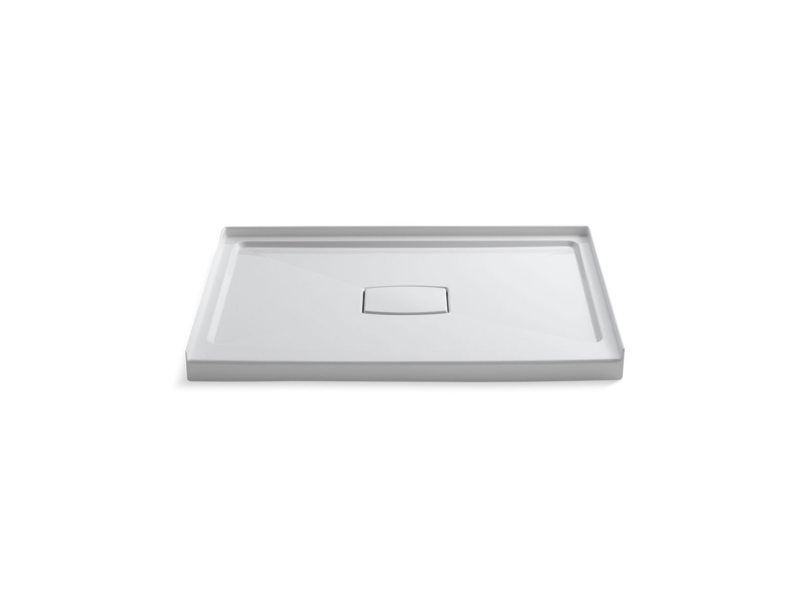 KOHLER K-9397-0 Archer 48" X 36" Alcove Shower Base, Center Drain - White