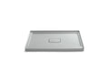KOHLER K-9397-95 Archer 48" X 36" Alcove Shower Base, Center Drain - Ice Grey