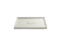 KOHLER K-9397-96 Archer 48" X 36" Alcove Shower Base, Center Drain - Biscuit