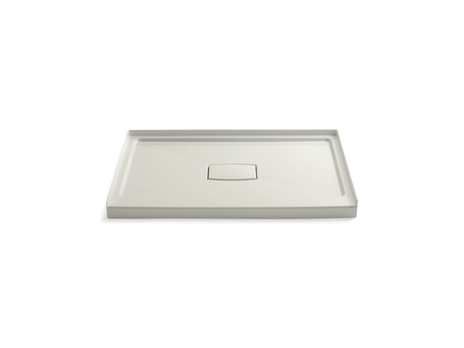 KOHLER K-9397-96 Archer 48" X 36" Alcove Shower Base, Center Drain - Biscuit