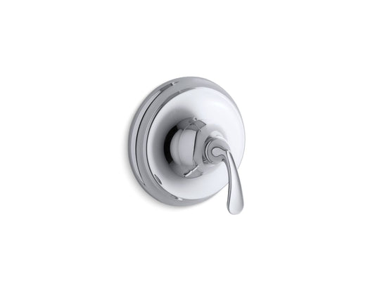 KOHLER K-TS10277-4-CP Forte Sculpted Rite-Temp Valve Trim In Polished Chrome