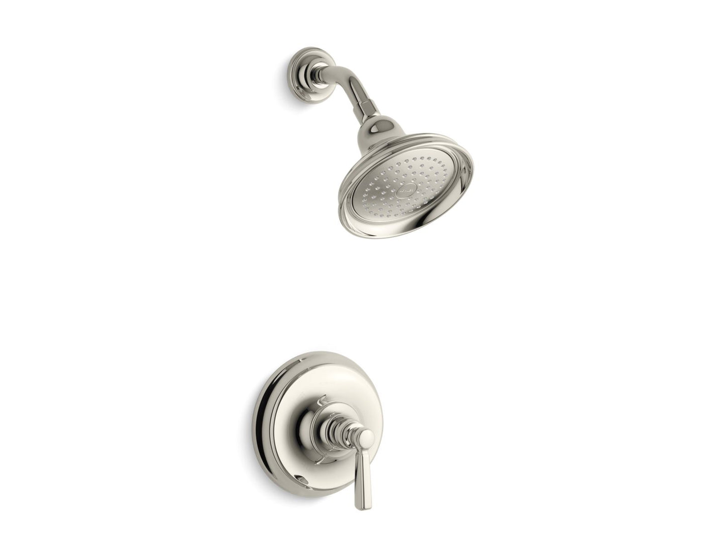 KOHLER K-TS10583-4-SN Bancroft Rite-Temp Shower Trim Kit, 2.5 Gpm In Vibrant Polished Nickel