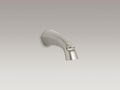 KOHLER K-45131-BN Alteo Wall-Mount Bath Spout With Diverter In Vibrant Brushed Nickel