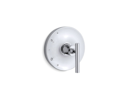 KOHLER K-TS14423-4-CP Purist Rite-Temp valve trim with lever handle - Polished Chrome