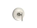 KOHLER K-TS14423-4-SN Purist Rite-Temp Valve Trim With Lever Handle - Vibrant Polished Nickel