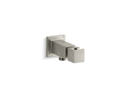 KOHLER K-14791-BN Loure Wall-Mount Handshower Holder With Supply Elbow - Vibrant Brushed Nickel