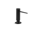 KOHLER K-1995-BL Contemporary Design Soap/Lotion Dispenser - Matte Black
