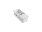 KOHLER K-6239-0 Riverby Rinsing Colander With Cutting Board - White