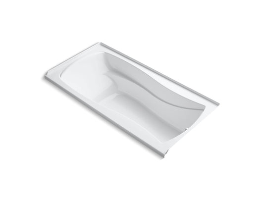 KOHLER K-1257-GHRF-0 Mariposa 72" X 36" Alcove Heated Bubblemassage Air Bath, Right Drain In White