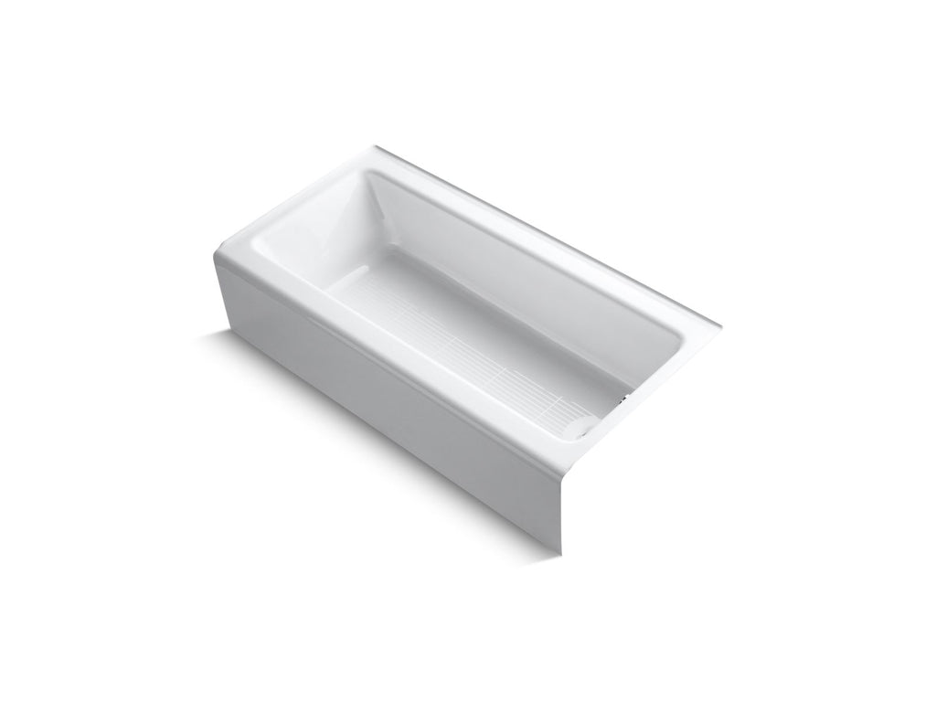 KOHLER K-838-34 Bellwether 60" X 30-1/4" Alcove Bath, Right Drain - Fresh Green