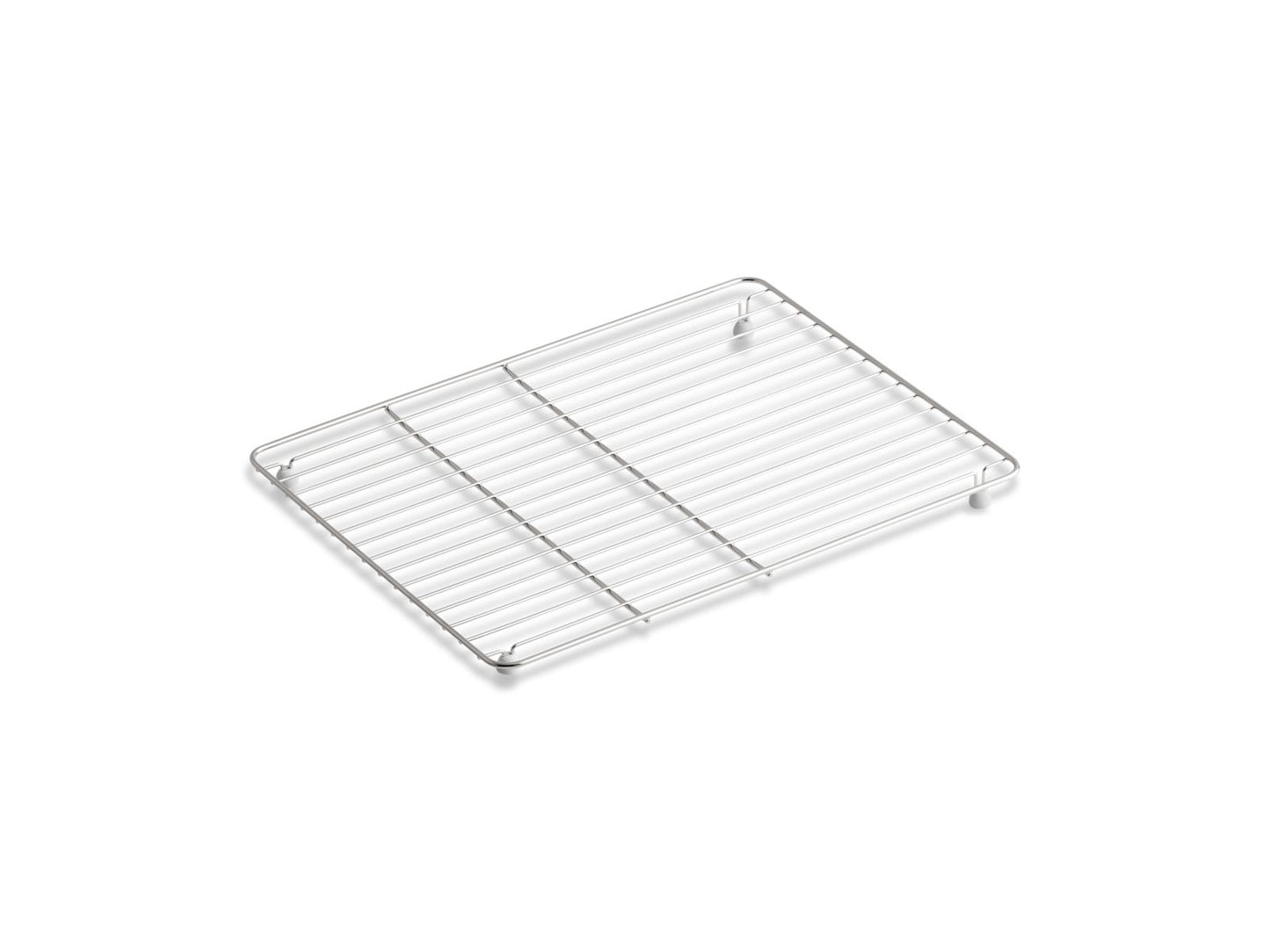 KOHLER K-6237-ST Riverby Left-Hand Sink Rack In Stainless Steel