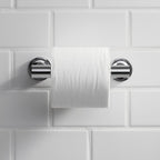 KOHLER K-14377-BL Purist Pivoting Toilet Paper Holder - Matte Black