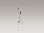 KOHLER K-45209-2MB Hydrorail-R Arch Shower Column - Vibrant Brushed Moderne Brass