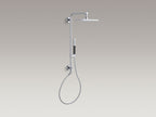 KOHLER K-45210-BL Hydrorail-R Beam Shower Column For Rainhead And Handshower - Matte Black