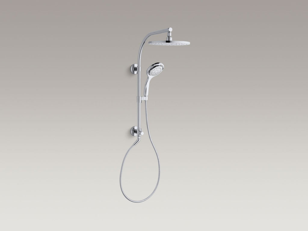 KOHLER K-45211-BL Hydrorail-R Arch Shower Column - Matte Black